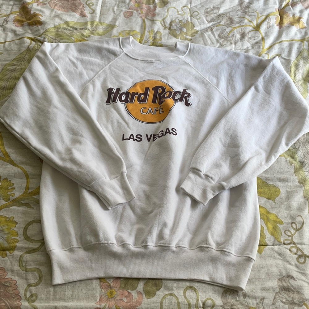 hard rock cafe crew neck las vegas